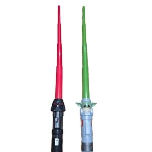 Hasbro Star Wars Extendable Lightsaber Darth Vader and Grogu